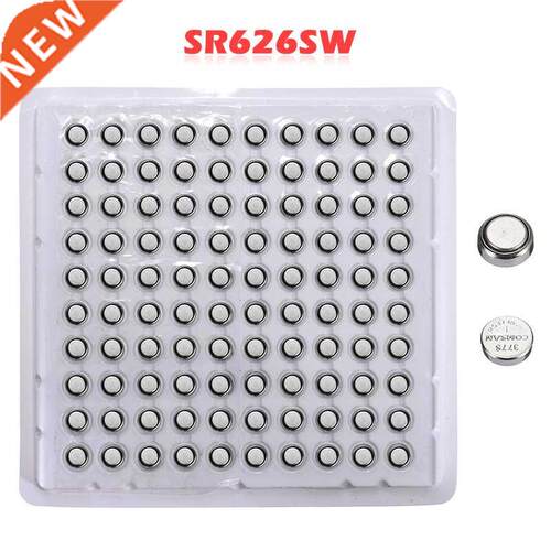 Mayitr 100pcs AG4 Button Watches Battery 77 LR626 1.55V Alk