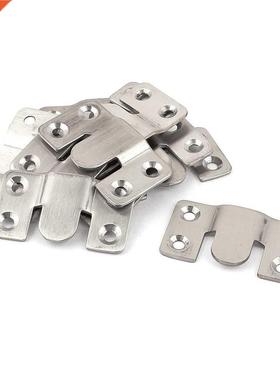 Sectional Interlock Style Sofa Connector 10pcs Silver Tone