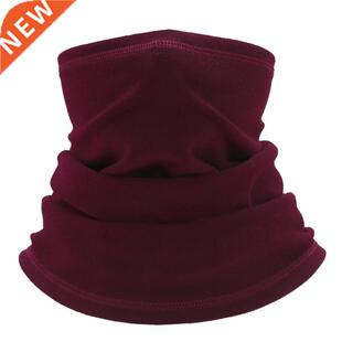 Solid Color Fleece Warm Bandanas Winter Thick Balaclava Magi