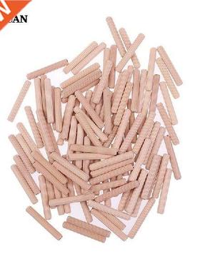 100Pcs Woodworking Doweling Jig Kit Round Grooved Fluted