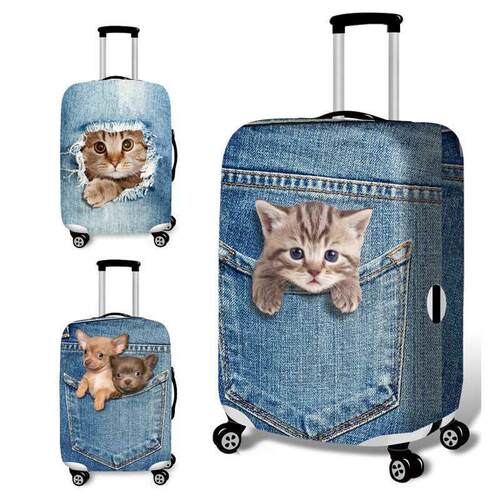 Animal Pattern Travel luggage Suitcase Protective Cover Tro