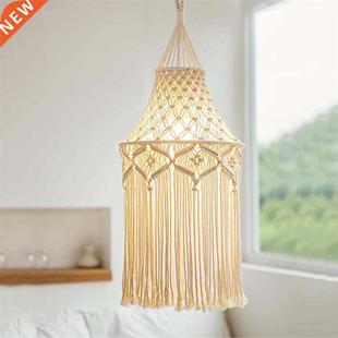 Handmade Macrame Lght Shade Chandelers Hangng Lamp Cover