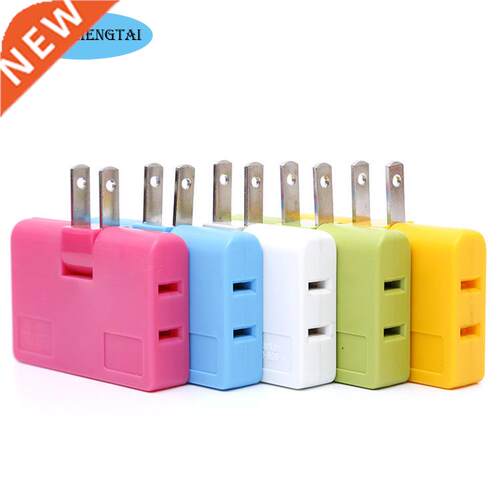 US Extension Plug Electrical Adapter 3 In 1 Adaptor 180