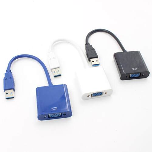 USB.0 TO VGA Adapter Cable USB To VGA External Graphics Car