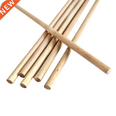 10pcs 30cm Long 5mm 50mm  Wooden Round Dowel Rods Pole S
