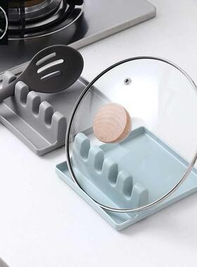 kitcen spatula storage rack pot cover spoon cusion bracket
