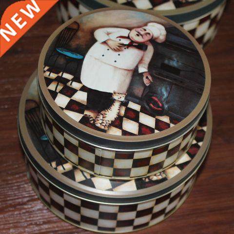 Latest chef and cat pattern tine 3 different size in 1 lot