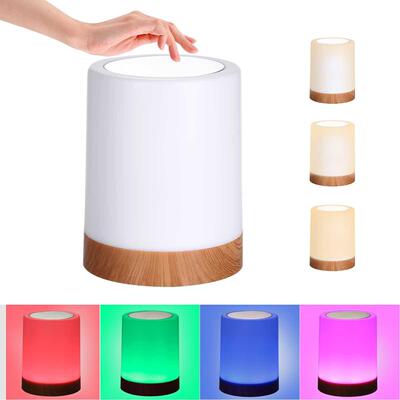 Touching Control Bedside night Light USB Rechargeable Dimmab
