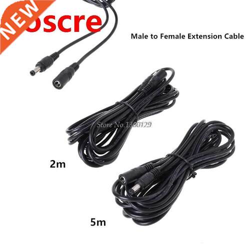 2m,5m DC Power Jack Male to Female Extension Cable Cord Adap