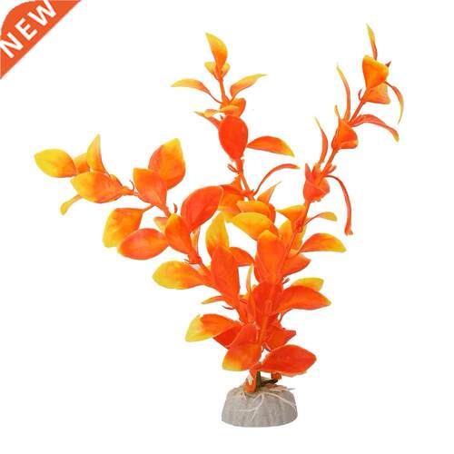 Fish Tank Plant Ornament Aquarium Plastic Plants 7Pcs