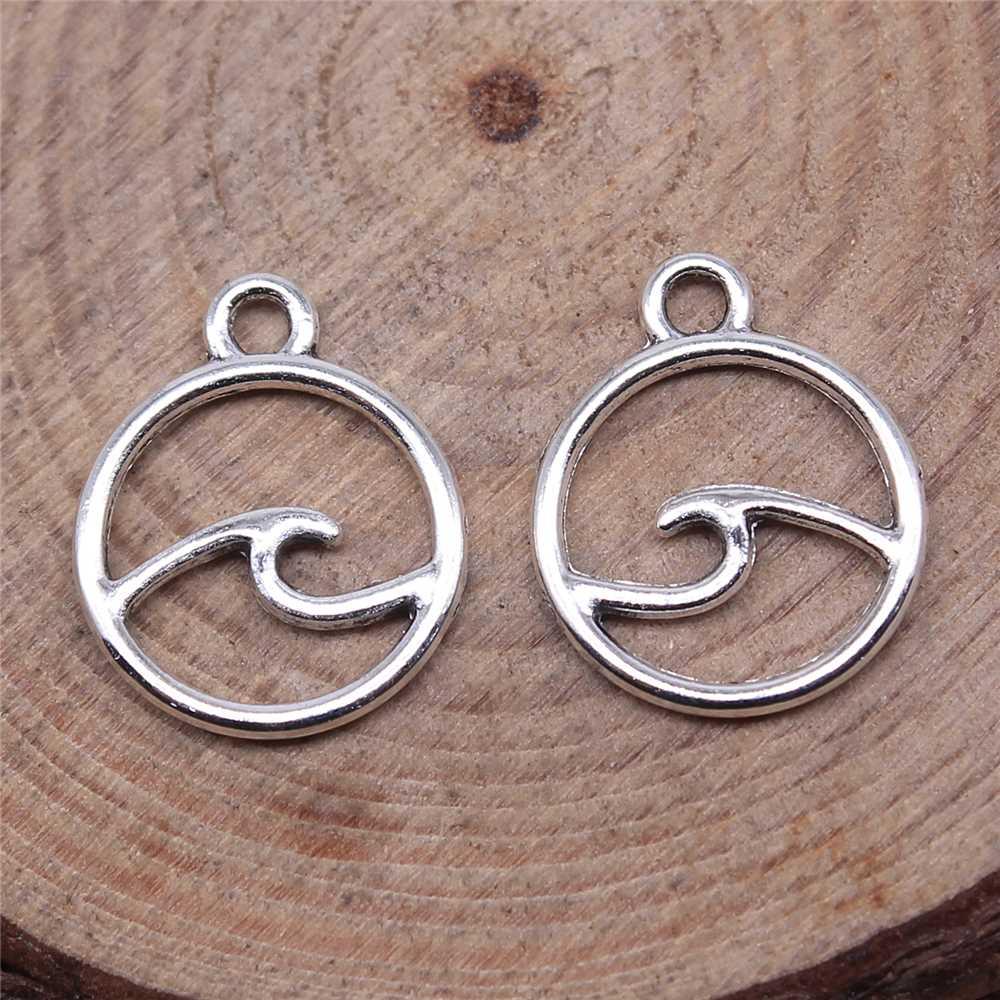 WYSIWYG 40pcs 12x12mm Antique Silver Color Antique Bronze Co