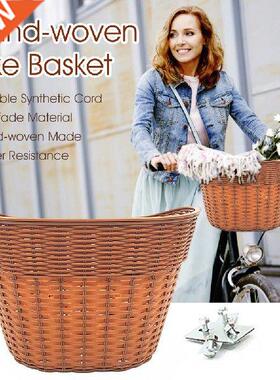 Bike Basket Waterproof Anti-fade Bicycle Handlebar Storage