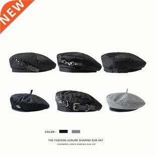 Autumn Winter Berets Hats For Men Women Female Luxury Cotton