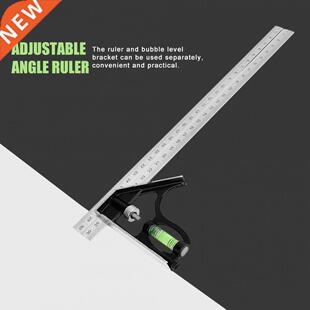 300mm justable Combination Square Angle Ruler 45/90 Degree