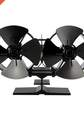 Ventilateur de cheminée Double noir | Efficace, venti