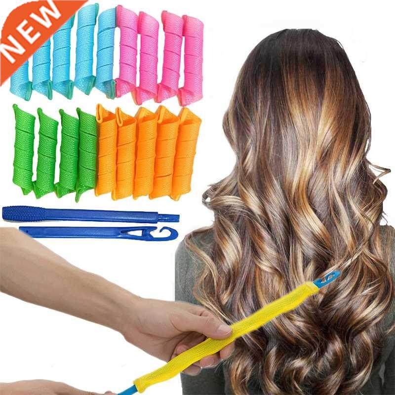 18 PCS Portable Magic Hair Curler Hair Styling Accessories H