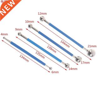 4 pcs Double acier inoxydable pressé boule tuile coulis out