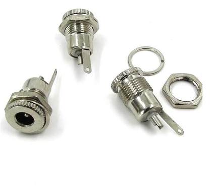 5PCS 5.5 mm x 2.1mm DC099 DC Power Jack Socket Female Pane