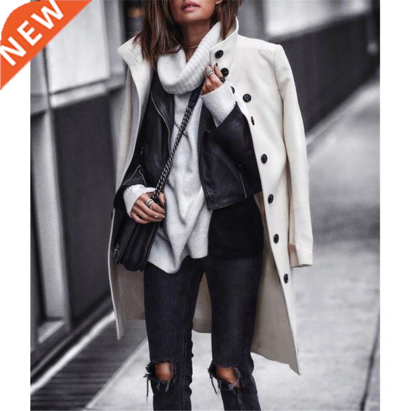 new 2021 winter woolen coats for women ladies Overcoat Jack