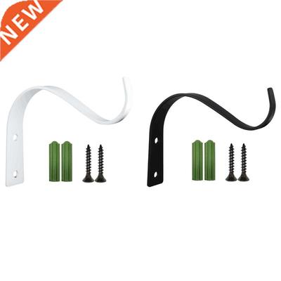 4.5 Inch Bending S Shape Wall Hanging Flower Pot Support Bra