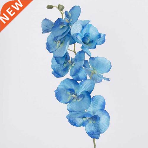 1pc Artificial Silk White Butterfly Orchid Flowers Moth Fake