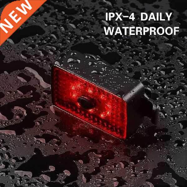 Mini Bicycle Lights Rainproof Safety Warning Cycling Rear图片