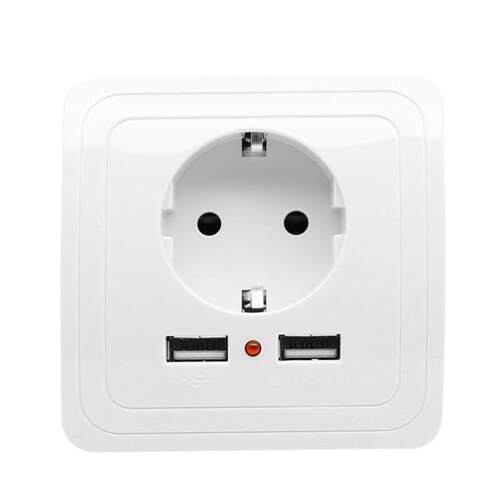 Smart Home POP Dual USB Port Wall Charger Adapter Charging 2