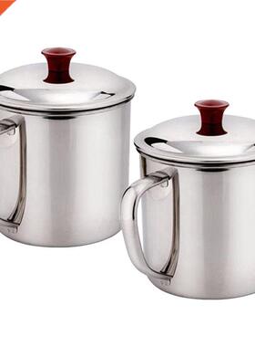 380ML Stainless Steel Mug Cup Outdoor Camping Tableware Trav