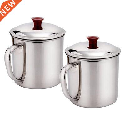 380ML Stainless Steel Mug Cup Outdoor Camping Tableware Trav