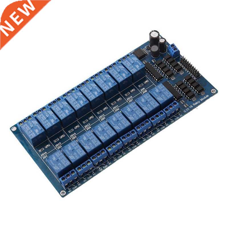 16-Channel 5V/12V Relay Module oard For PIC AVR MCU DSP AR