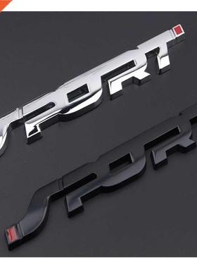 1x Fashion Sport Emblem Badge Car Trunk Fender Sticker Auto