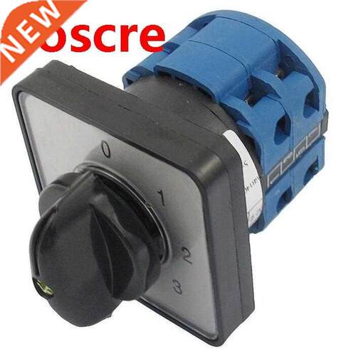 660V-20A-6-Terminals-4-Positions-Rotary-Cam-Changeover-Switc