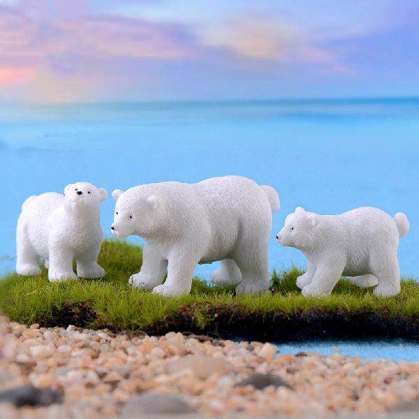 miniature figurines animals model birthday party gift cake