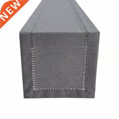 180x32cm Imitation Linen Fabric Table Runner Table