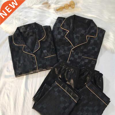 Pajamas Sets High-quality Light Luxury Silk Women's Pajama S