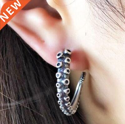 Regalrock Gothic Octopus Tentacles Stud Punk Tails Boho Cut
