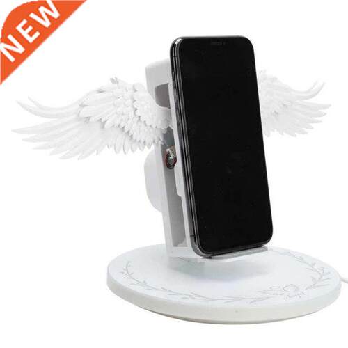 10W Wireless Charger Angel Wing Style Fast Charging for Mobi