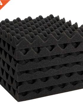 New 6pcs 30X30X4CM Soundproofing Acoustic Foam Tiles Noise S