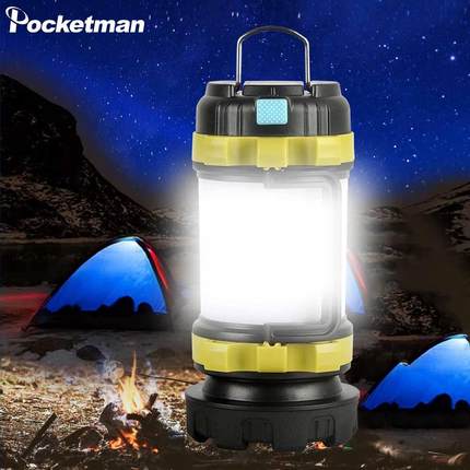 Camp Lamp LED Camping Light SB Rechargeable Flashlight Dimma