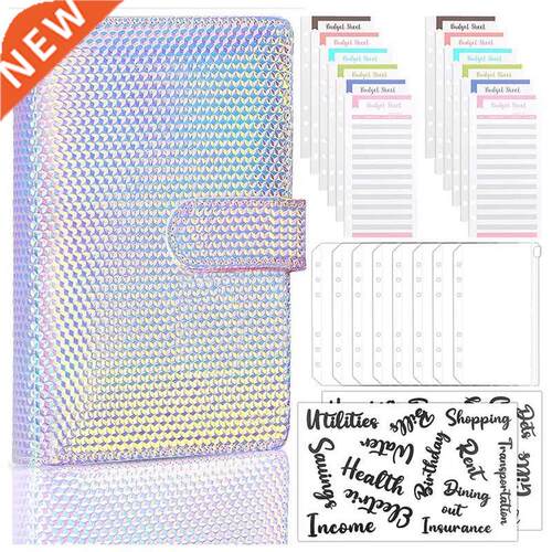 A6 Budget Bnder,6 Rng Leather Notebook Bnder Cover,Budget