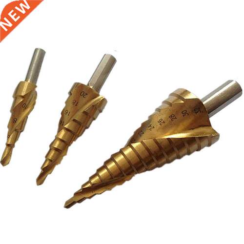 3pcs TriShank Hss Spiral Grooved Set 4-12mm 4-20mm 4-32mm St