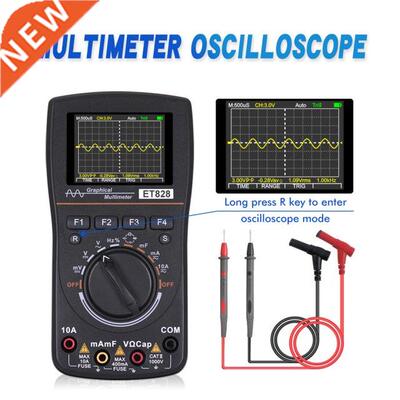 2 in 1 HD Intelligent Graphical Digital Oscilloscope Multime