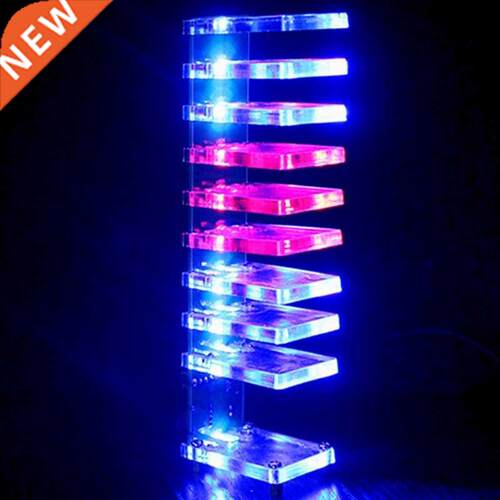Hot TTKK  VU Meter 10 Level Column Light LED Professiona