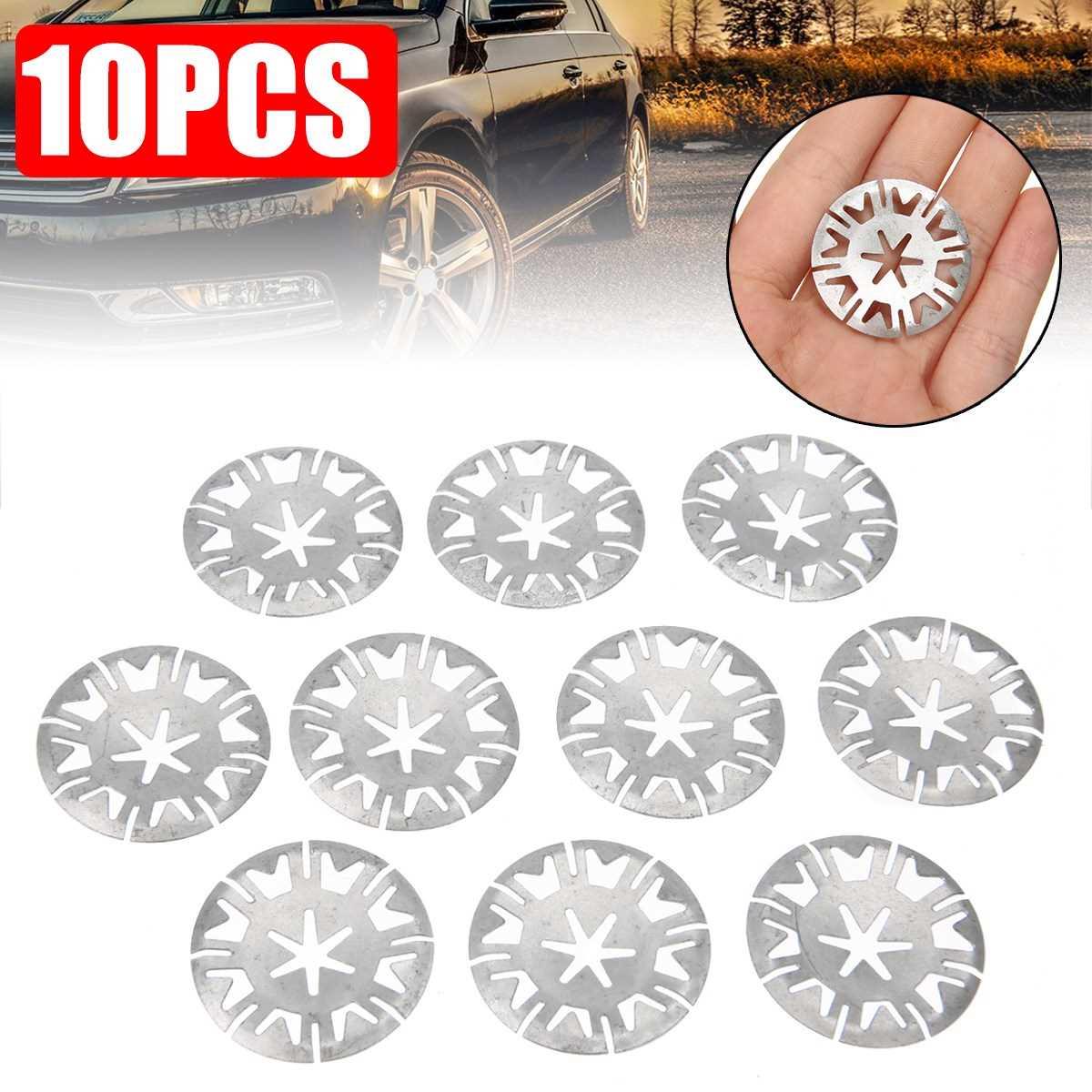 10pcs Practical Undertray Exhaust Heat Shield Clip Nut Nois