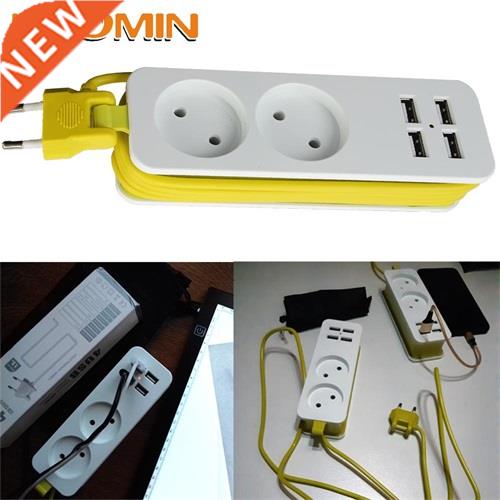 HOOMIN Power Strip Smart Desktop Socket Portable Charger