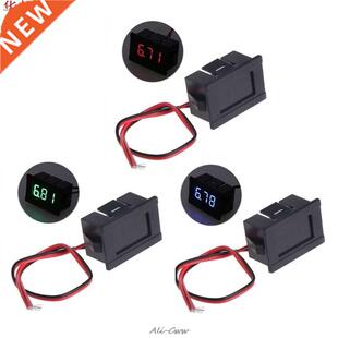 DC 2 fils 4.5-30V Mini LED affichage numérique voltmètre V