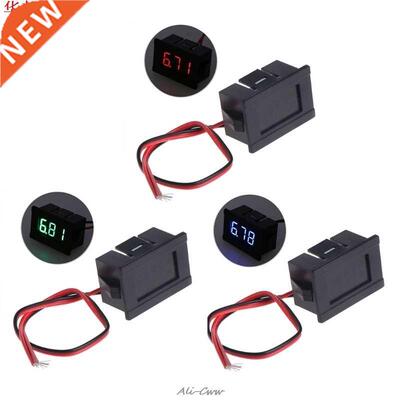 DC 2 fils 4.5-30V Mini LED affichage numérique voltmètre V