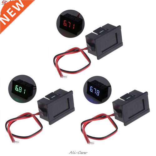 DC 2 fils 4.5-30V Mini LED affichage numérique voltmètre V