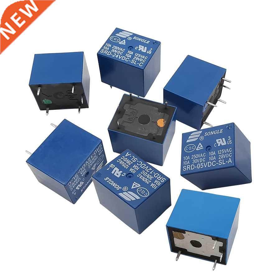 5Pcs/lot Relay SRD-03VDC-SL SRD-05VDC-SL SRD-09VDC-SL SRD-12