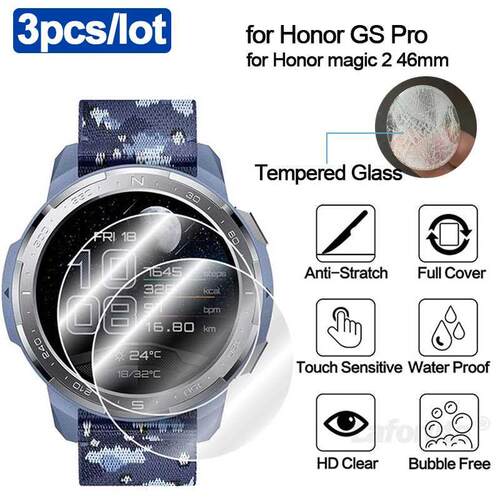for Honor Watch GS Pro Screen Protector 9H Tempered Glass fo